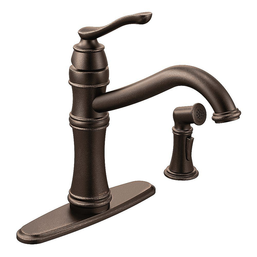 Oil Rubbed Bronze One-Handle Kitchen Faucet