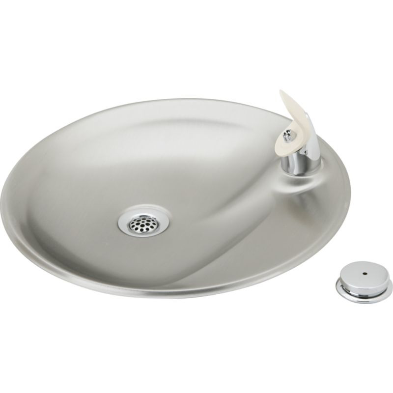 Countertop Drinking Fountain in Stainless Steel