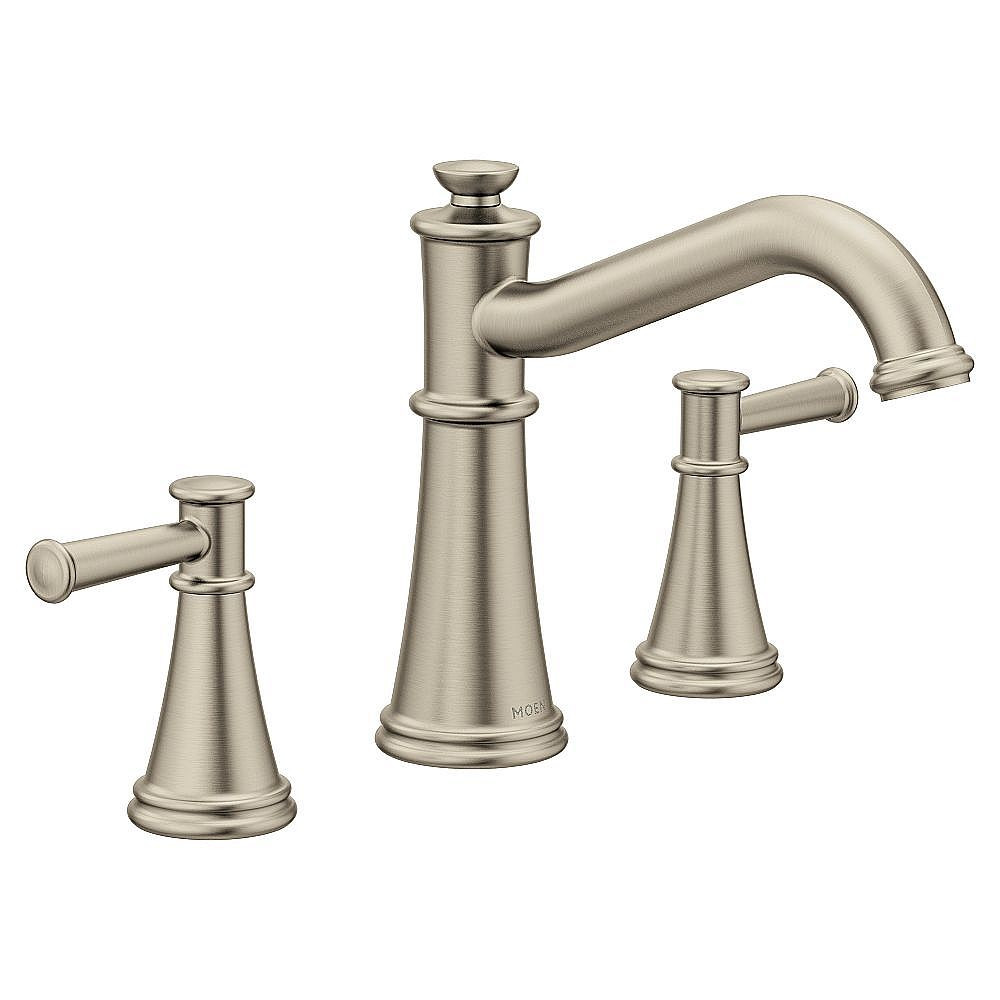 Moen T9023BN Brushed Nickel Two-Handle Roman Tub Faucet