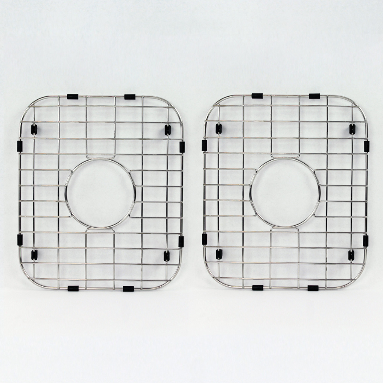 33-in x 22.02-in x 8-in 18 Gauge Double Equal Bowls, Stainless Steel Kitchen Sink, Drop-in Installation with 4-Holes, with Grids, Strainer, Disposer Strainer, Installation Kit