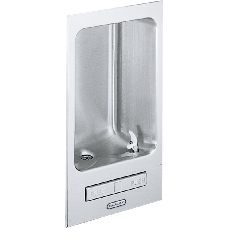 Elkay EDFB12FC Wall Mount Fully Recessed Drinking Fountain in Stainless Steel
