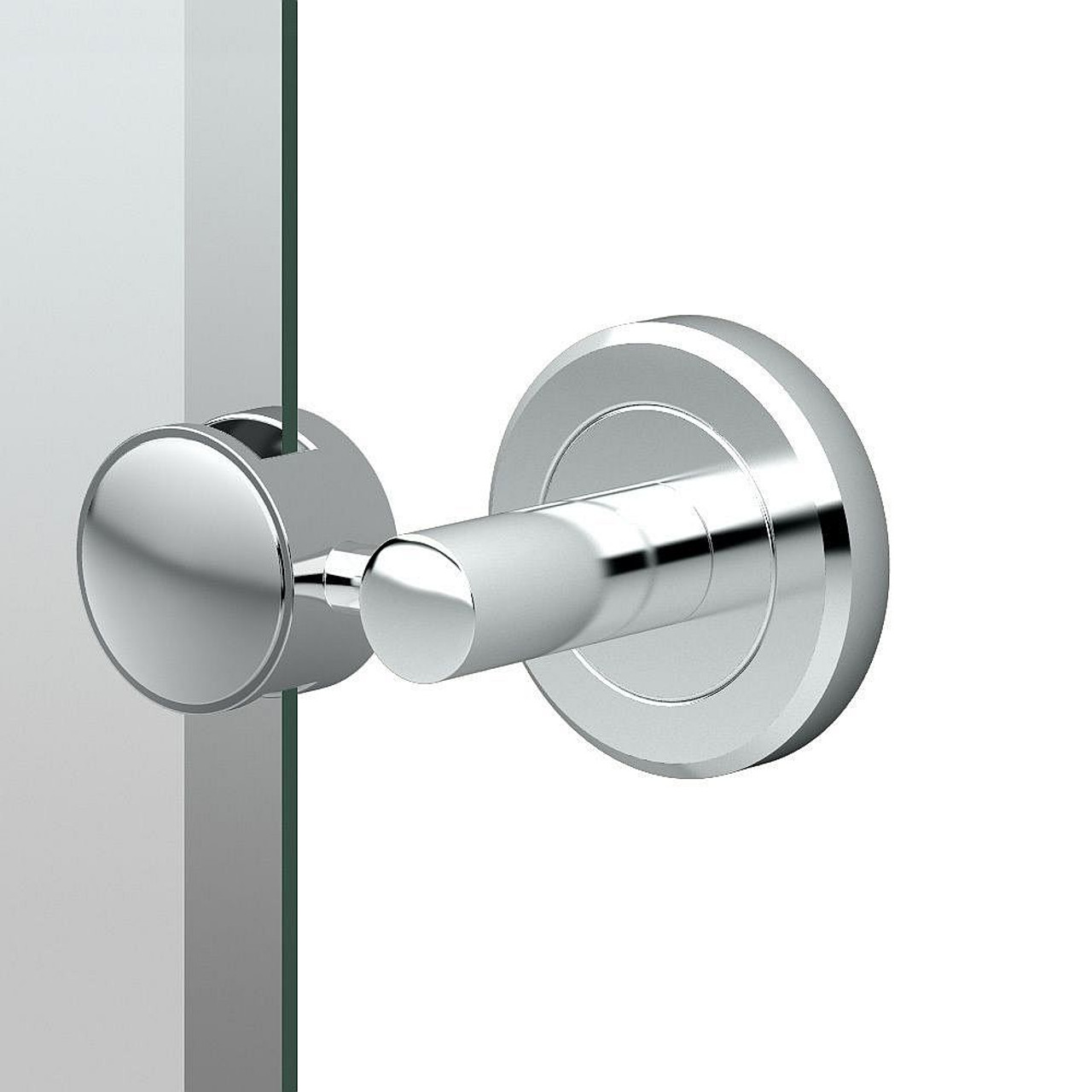 5-Piece Bathroom Accessory Kit with Mirror, Chrome