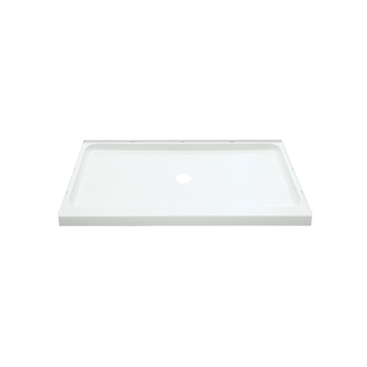 48-in x 34-in Shower Base, Walls and Door Kit, in White/Nickel with Clear Glass 48-in x 34-in Shower Base, Walls and Door Kit, in White/Nickel with Clear Glass