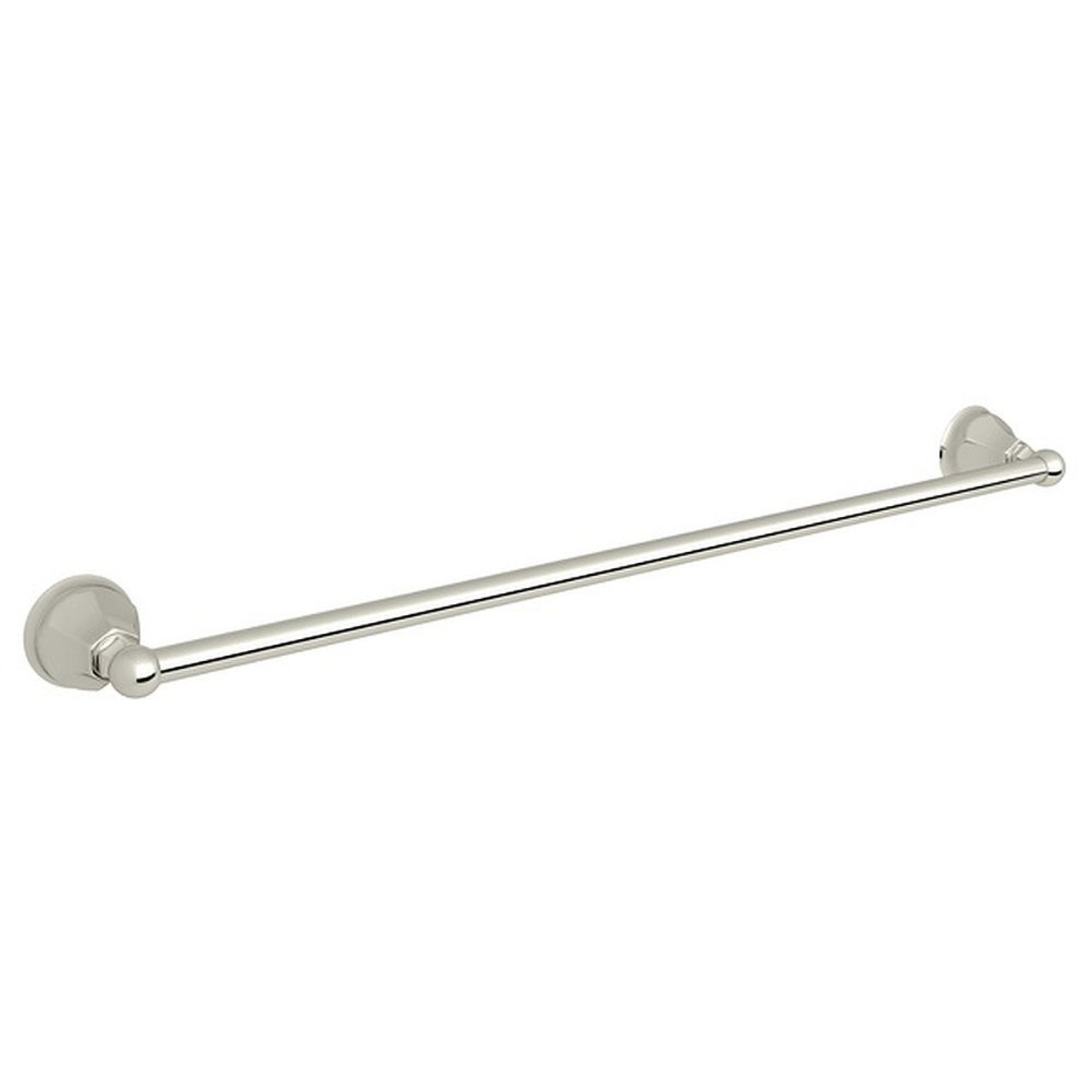 30-in Single Towel Bar in Polished Nickel 30-in Single Towel Bar in Polished Nickel