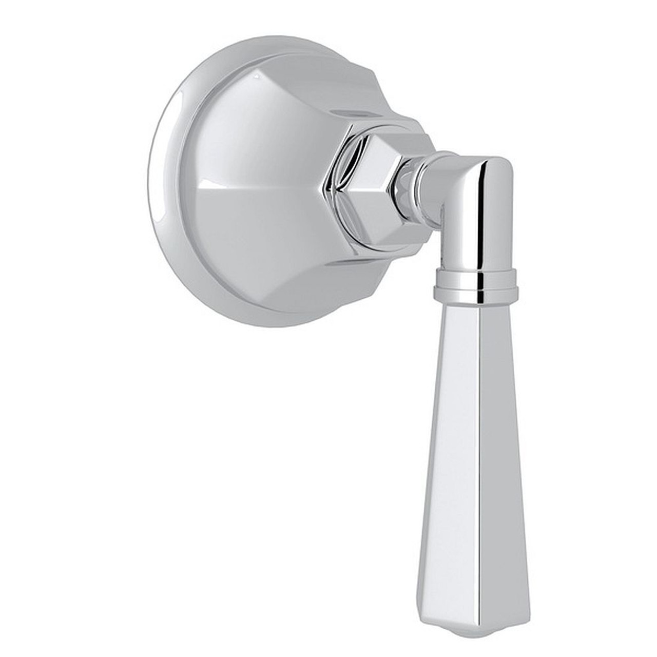 Rohl A4812LMAPCTO Trim for Volume Controls and Diverters with Metal Lever in Polished Chrome