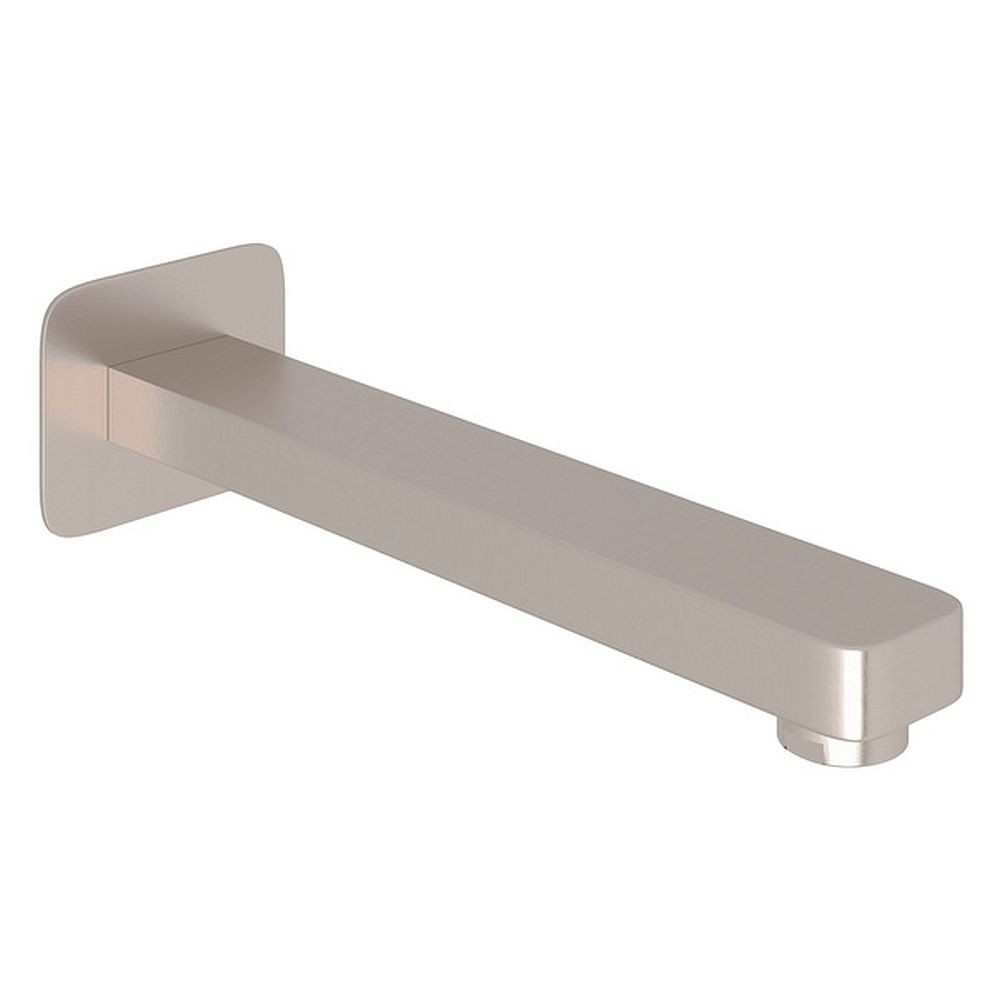 Rohl CU24-STN Wall Mount Tub Spout in Satin Nickel