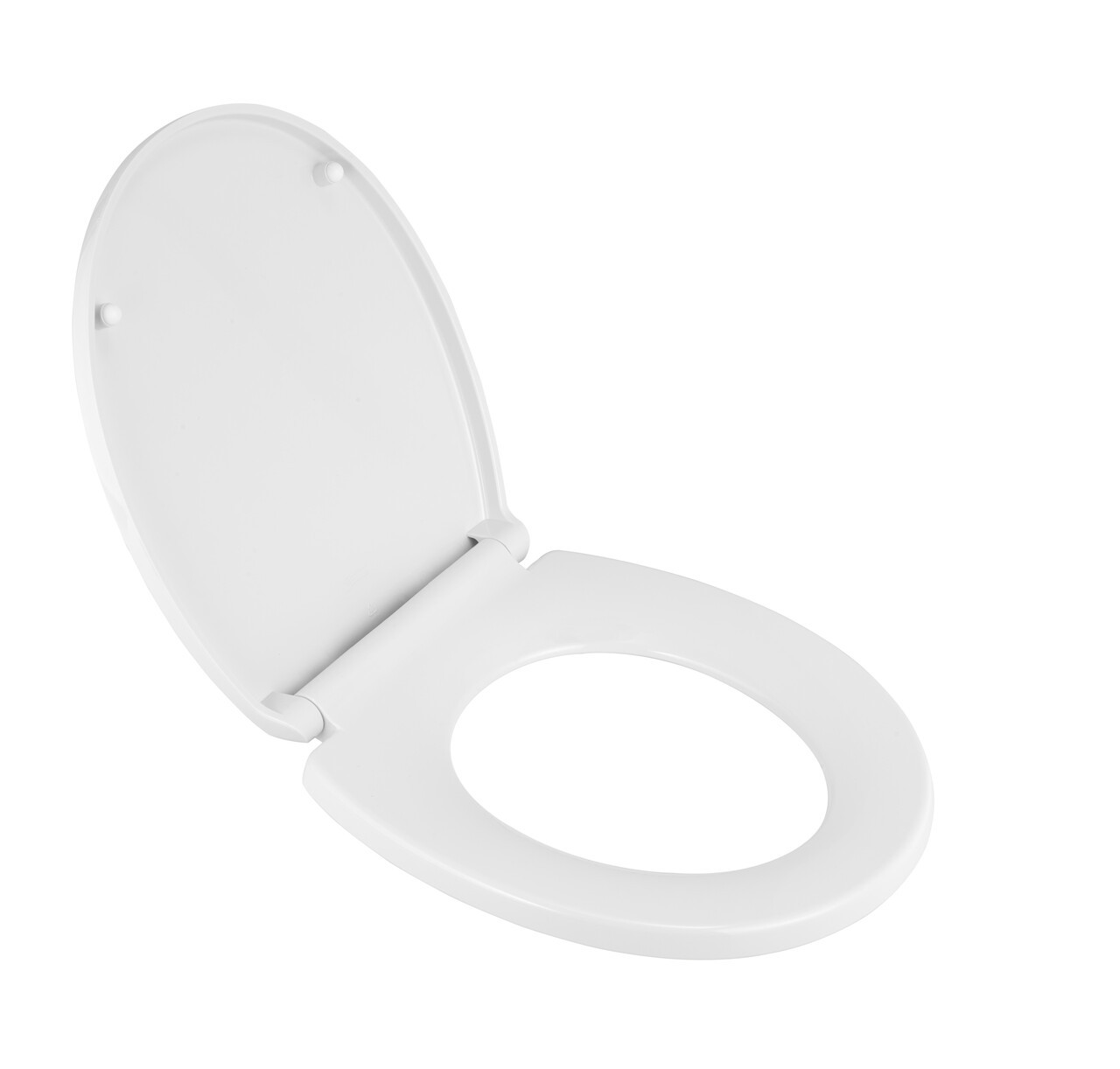 Round Luxury Toilet Seat in White