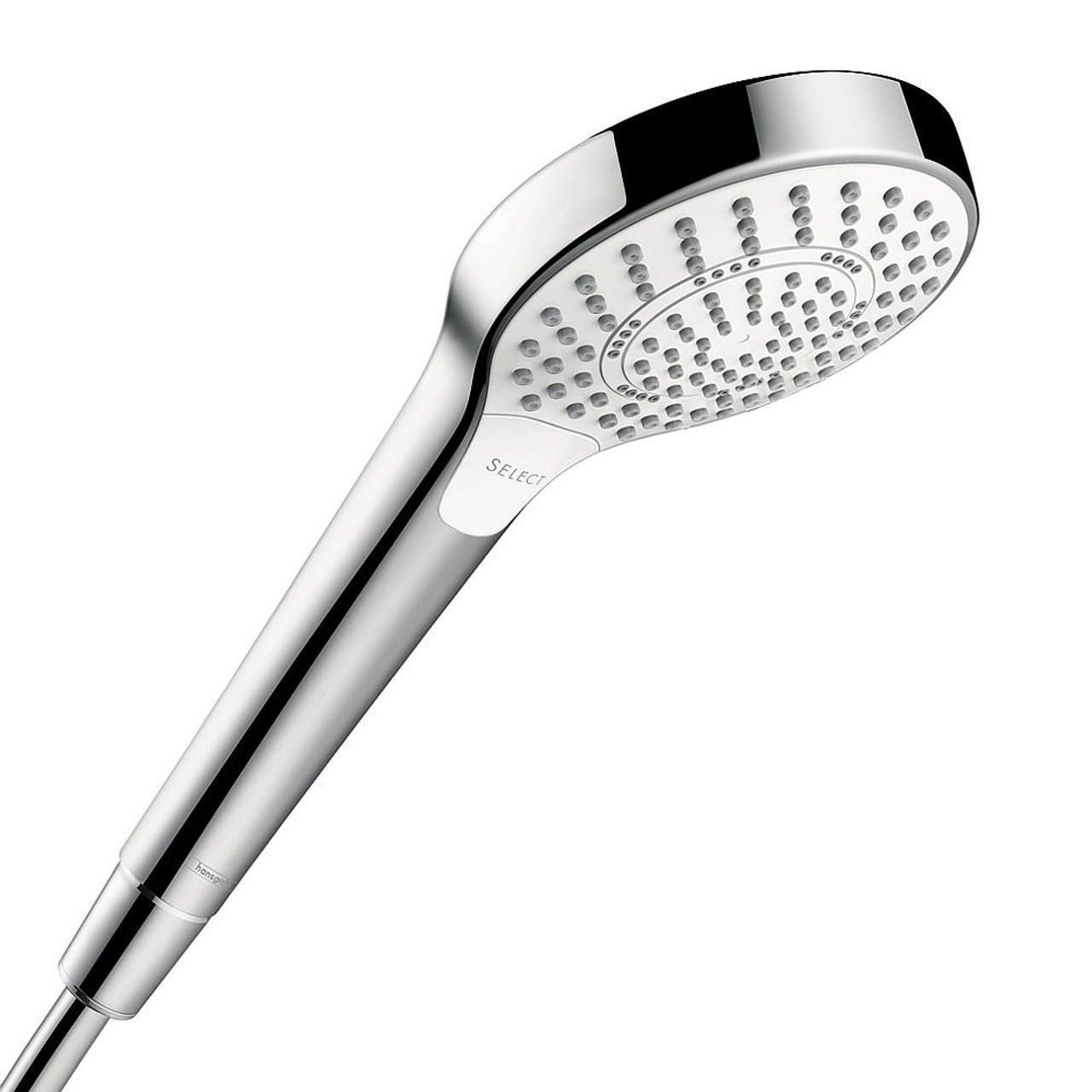 Hansgrohe 26803401 Croma Select S 2.5 GPM Vario-Jet Handshower 110, In White/Chrome