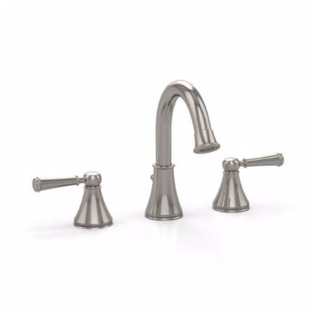 Toto TL220DD1H12#PN Widespread Lavatory Faucet with Lever Handles in Polished Nickel