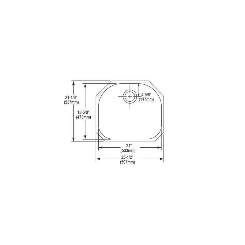 Stainless Steel Single Bowl Undermount Sink in Soft Highlighted Satin