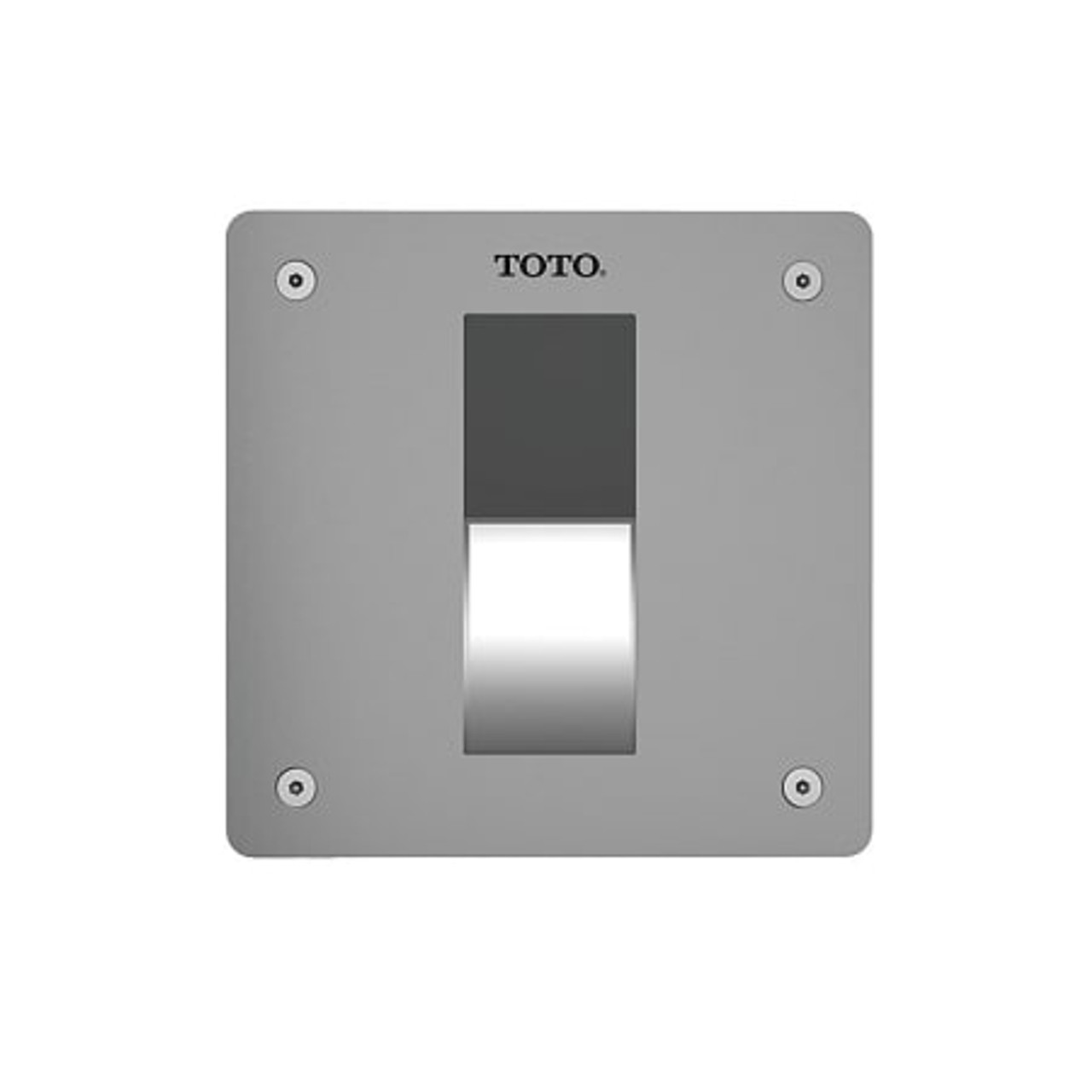 High-Efficiency Concealed Urinal Flush Valve with 3/4" Back Spud Wall Inlet in Stainless Steel, 0.5 GPF