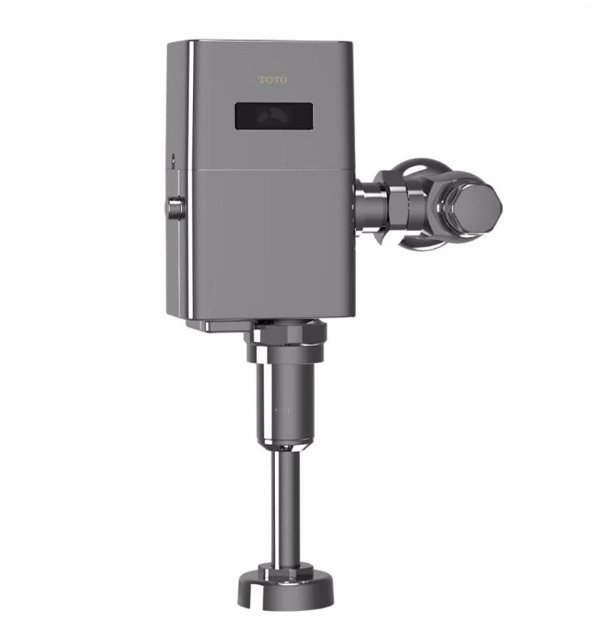 0.5 GPF High-Efficiency Urinal Flush Valve with 1-1/4" Vaccum Breaker Tube Set in Polished Chrome 0.5 GPF High-Efficiency Urinal Flush Valve with 1-1/4" Vaccum Breaker Tube Set in Polished Chrome