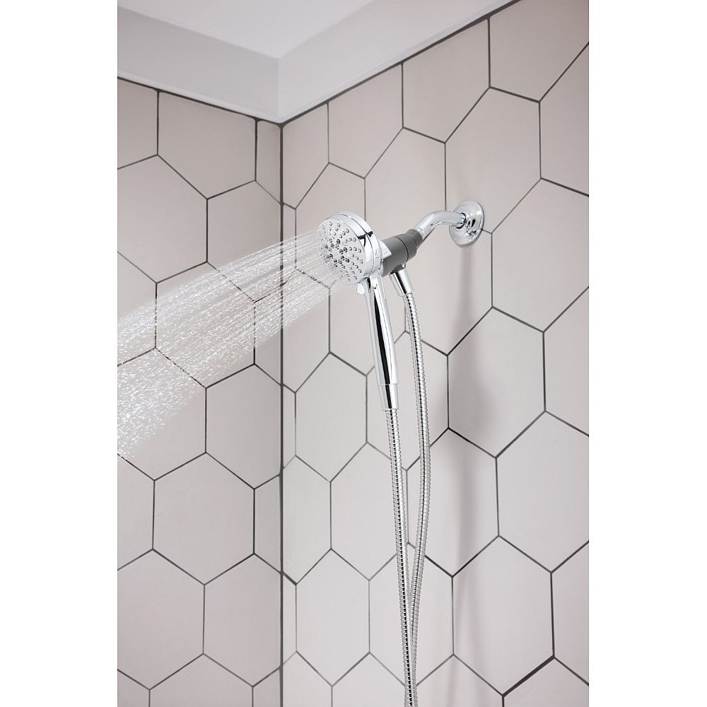 1.75 GPM Six-Function Handheld Shower with Magnetix Docking System in Chrome