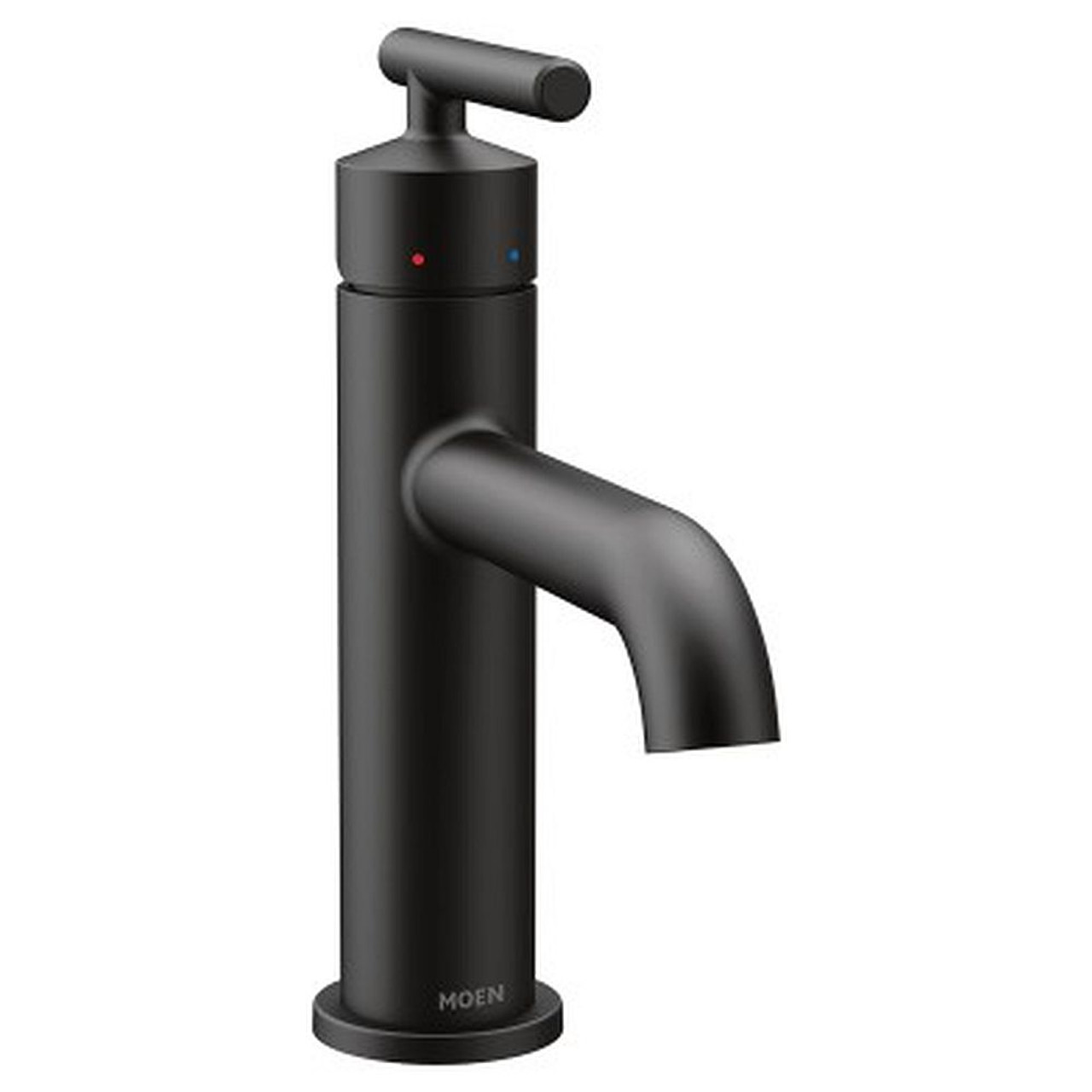 Moen 6145BL One-Handle High Arc Bathroom Faucet in Matte Black