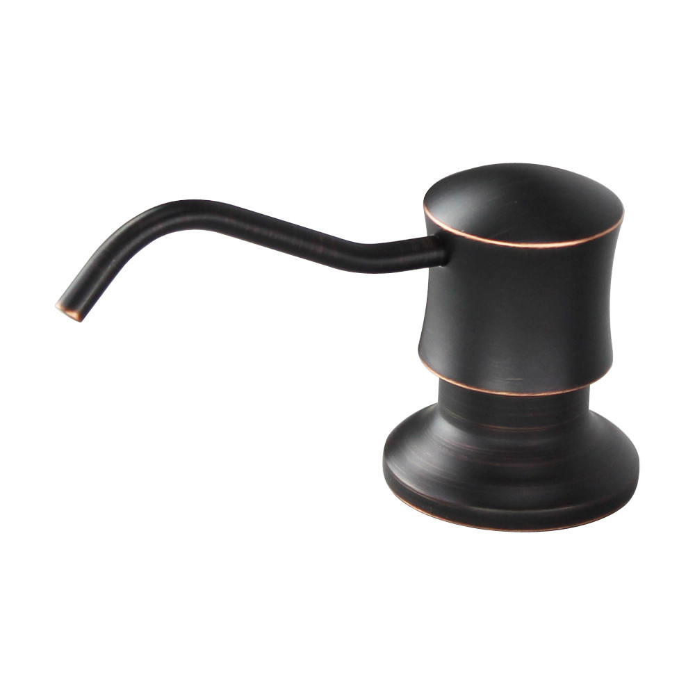 Soap Lotion Dispenser with Bottle, Oil Rubbed Bronze