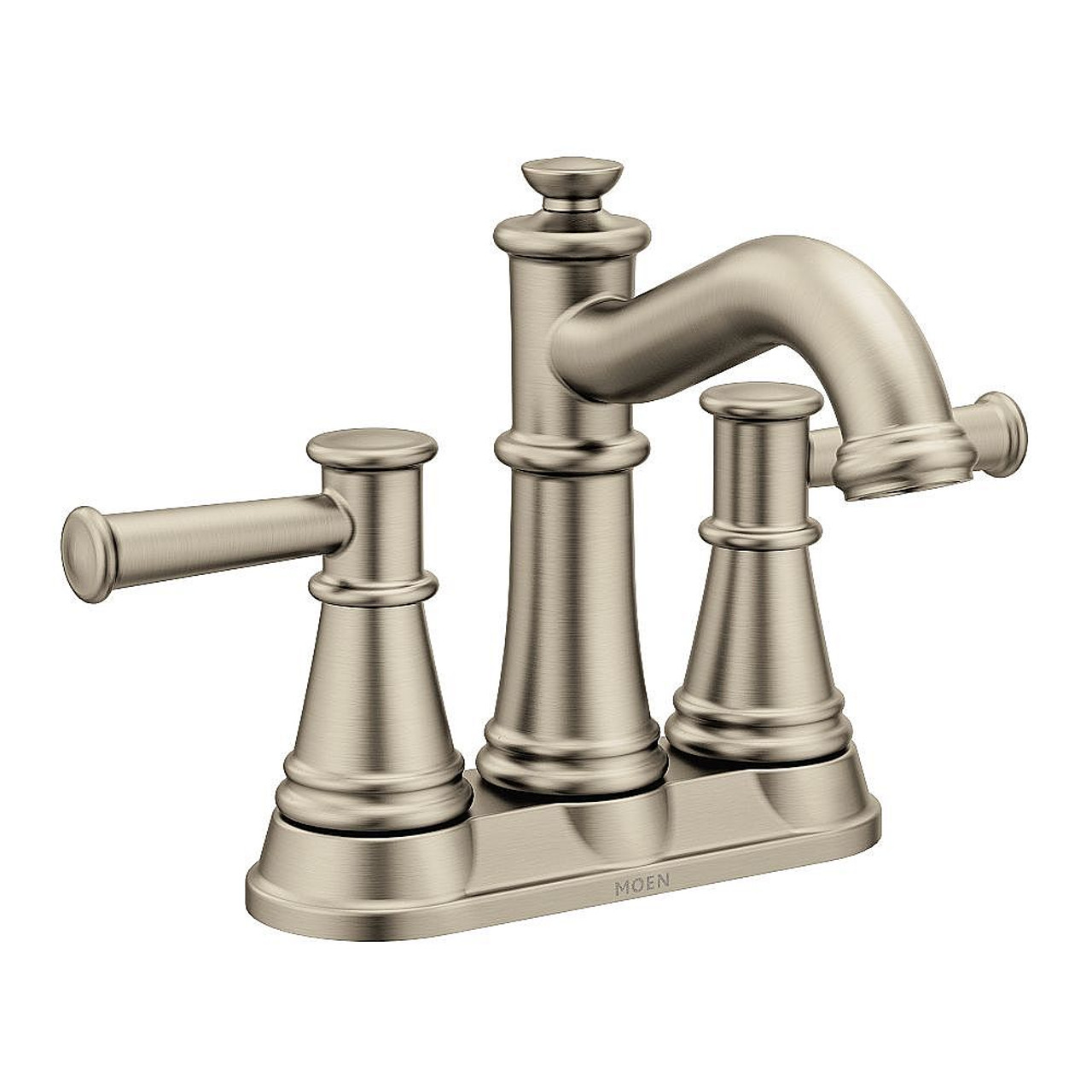 Moen 6401BN Brushed Nickel Two-Handle Bathroom Faucet