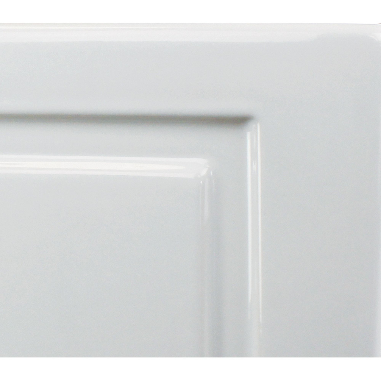 30-in x 20-in x 10-in Single Basin Reversible (Fluted/Plain) Farmhouse Fireclay Kitchen Sink in White with Faucet, Grid, Strainer, Installation Kit
