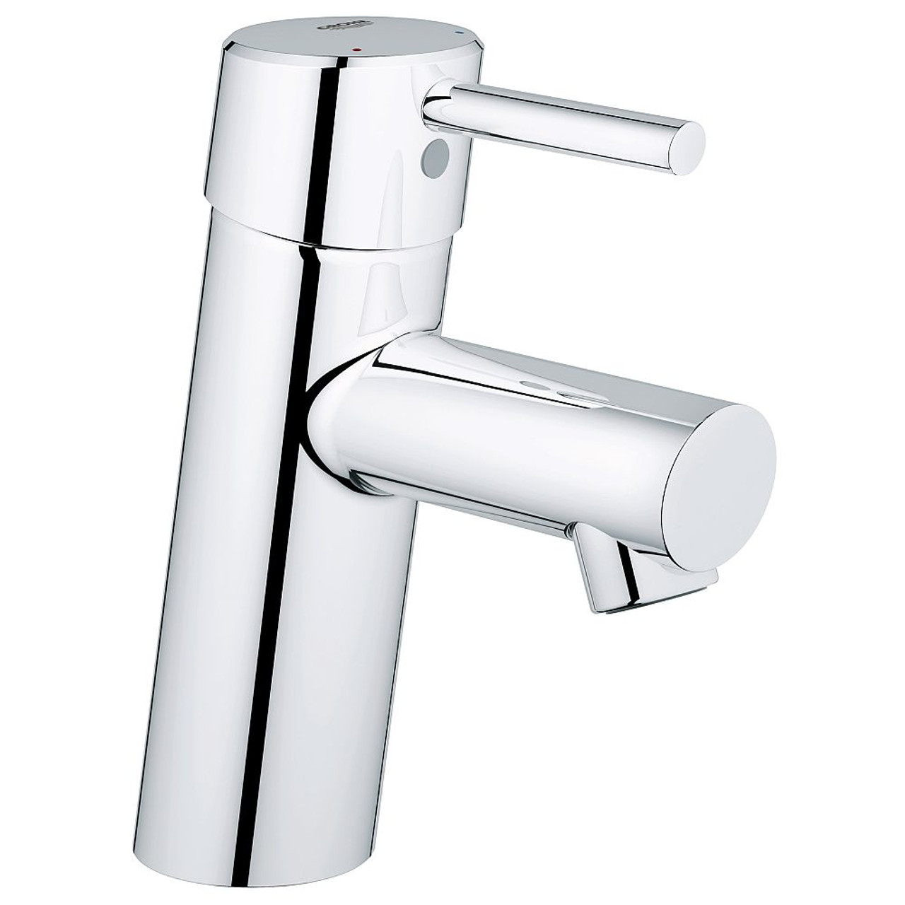 Grohe 3427100A Concetto Single Hole Single-Handle S-Size Bathroom Faucet in StarLight Chrome