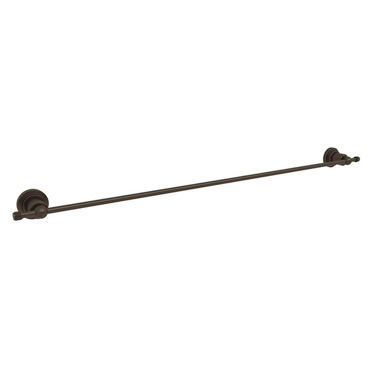Rohl A1489IWTCB 30-in Single Towel Bar in Tuscan Brass