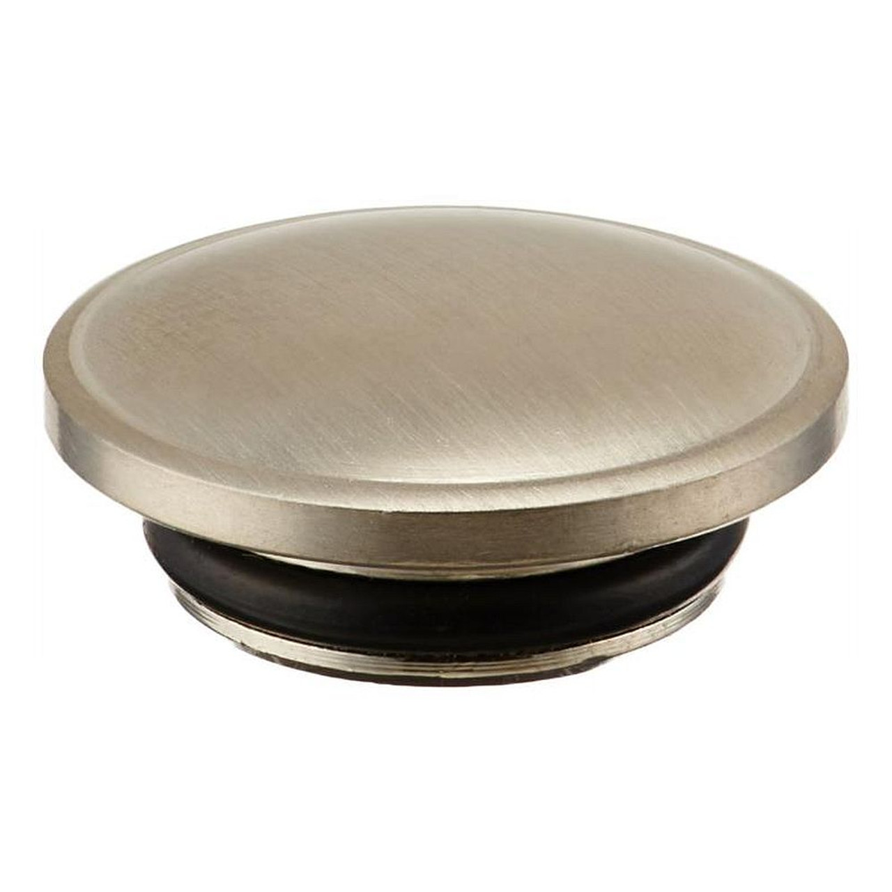 Pressure Fit Metal Screw Cover Cap Indice With Plain Blank Top In Italian Brass