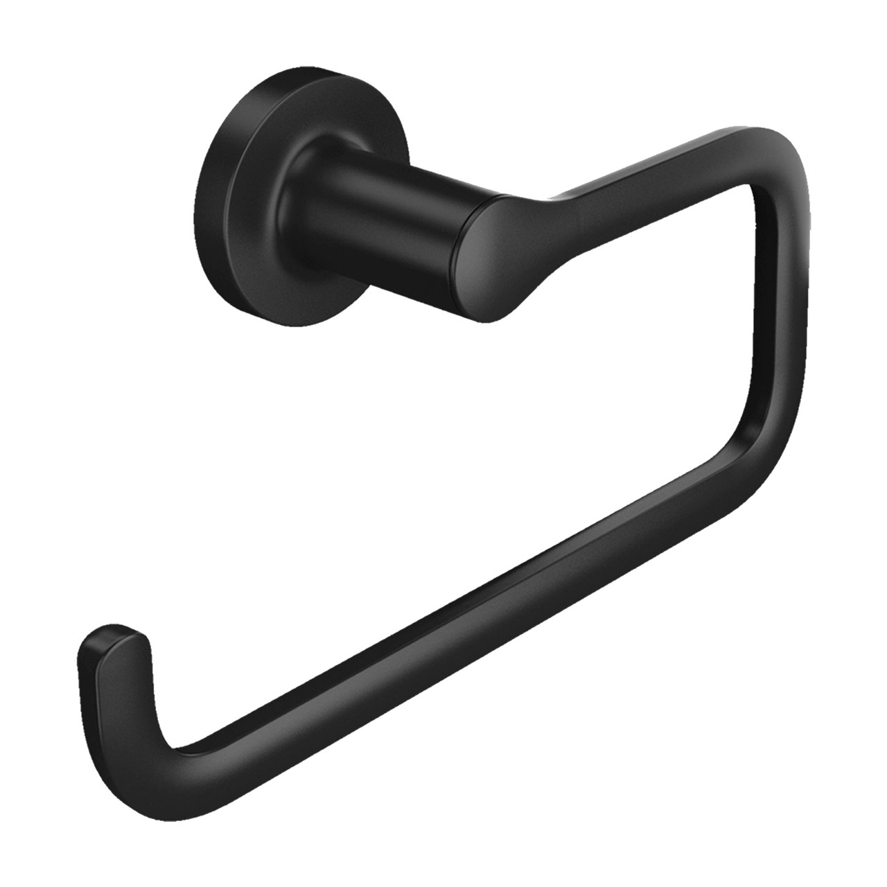 Towel Ring in Matte Black