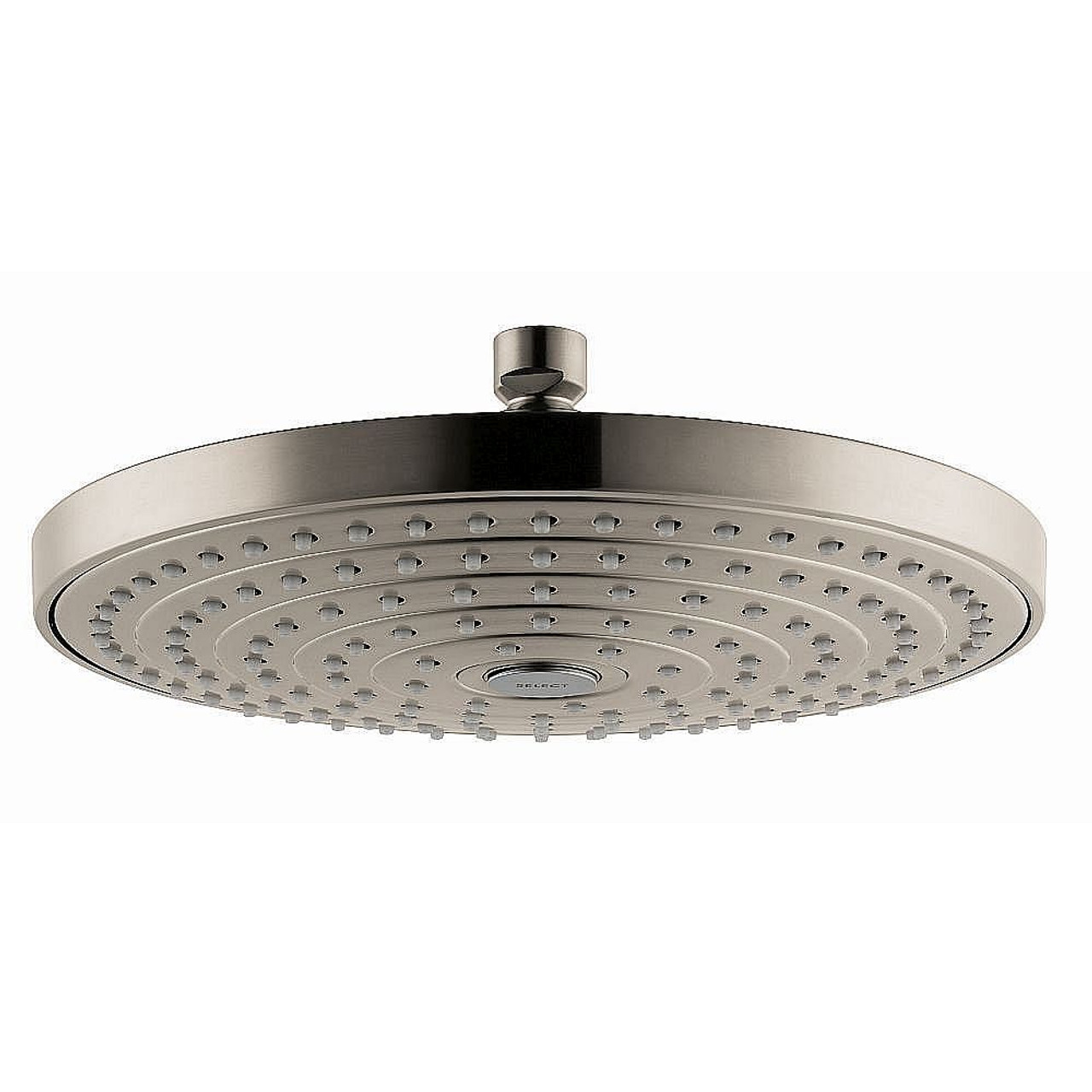 Hansgrohe 04720820 Raindance Select S 1.8 GPM 2-Jet Showerhead 240, In Brushed Nickel Hansgrohe 04720820 Raindance Select S 1.8 GPM 2-Jet Showerhead 240, In Brushed Nickel