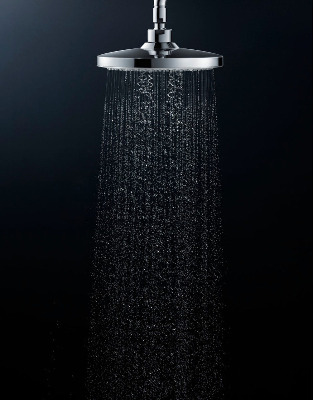 2.5 GPM Round Single Function Showerhead in Polished Chrome