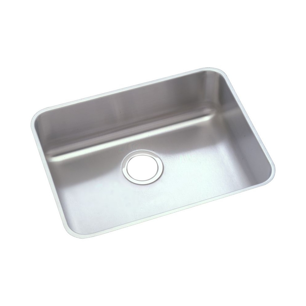 Elkay KF-ELUH191612 21.5-in X 18.5-in Stainless Steel Undermount Kitchen Sink Kit