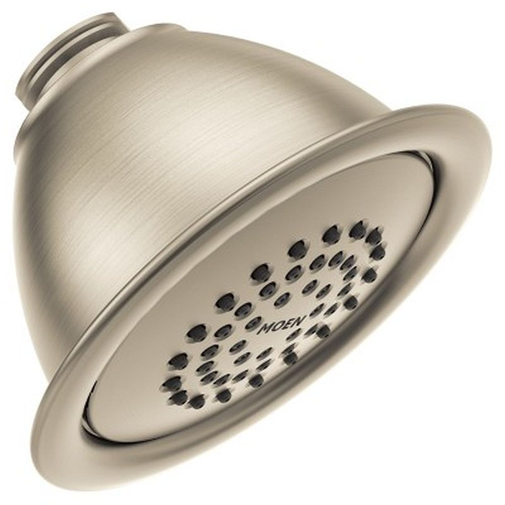 2.5 GPM Single-Function Round Showerhead in Brushed Nickel