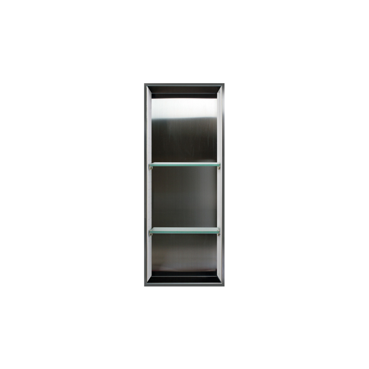 Transolid STV3414-BS21B 34.5-in Storage Pod, In Stainless Steel/White