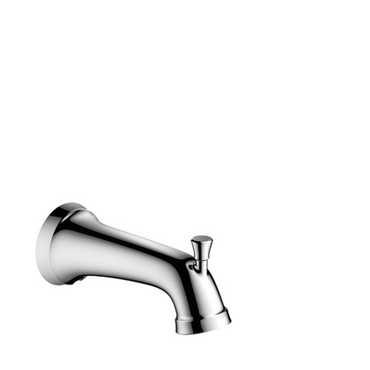 Hansgrohe 04775670 Joleena Tub Spout with Diverter in Matte Black Hansgrohe 04775670 Joleena Tub Spout with Diverter in Matte Black