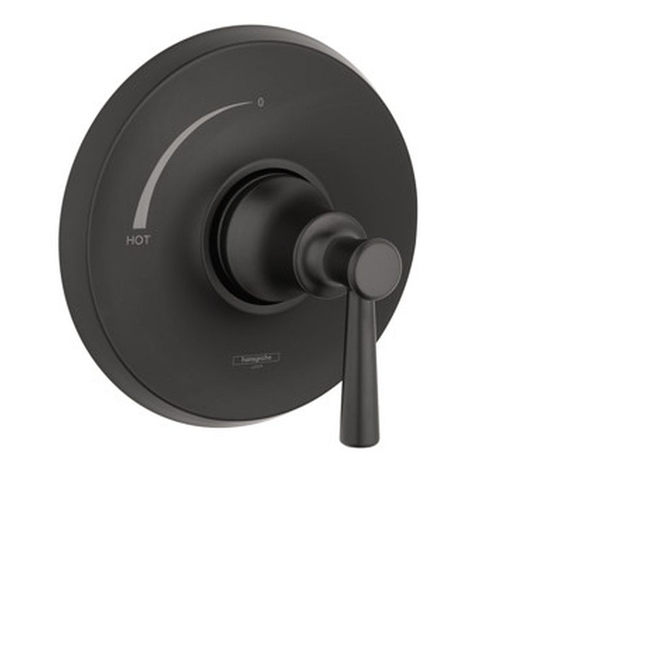 Hansgrohe 04779670 Joleena Pressure Balance Trim in Matte Black Hansgrohe 04779670 Joleena Pressure Balance Trim in Matte Black