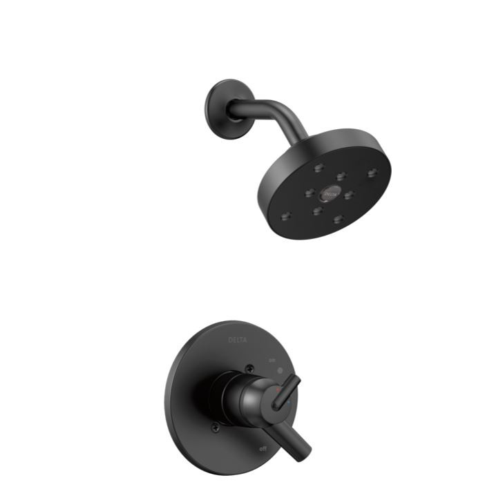 Delta T17259-BL Trinsic Shower Trim in Matte Black