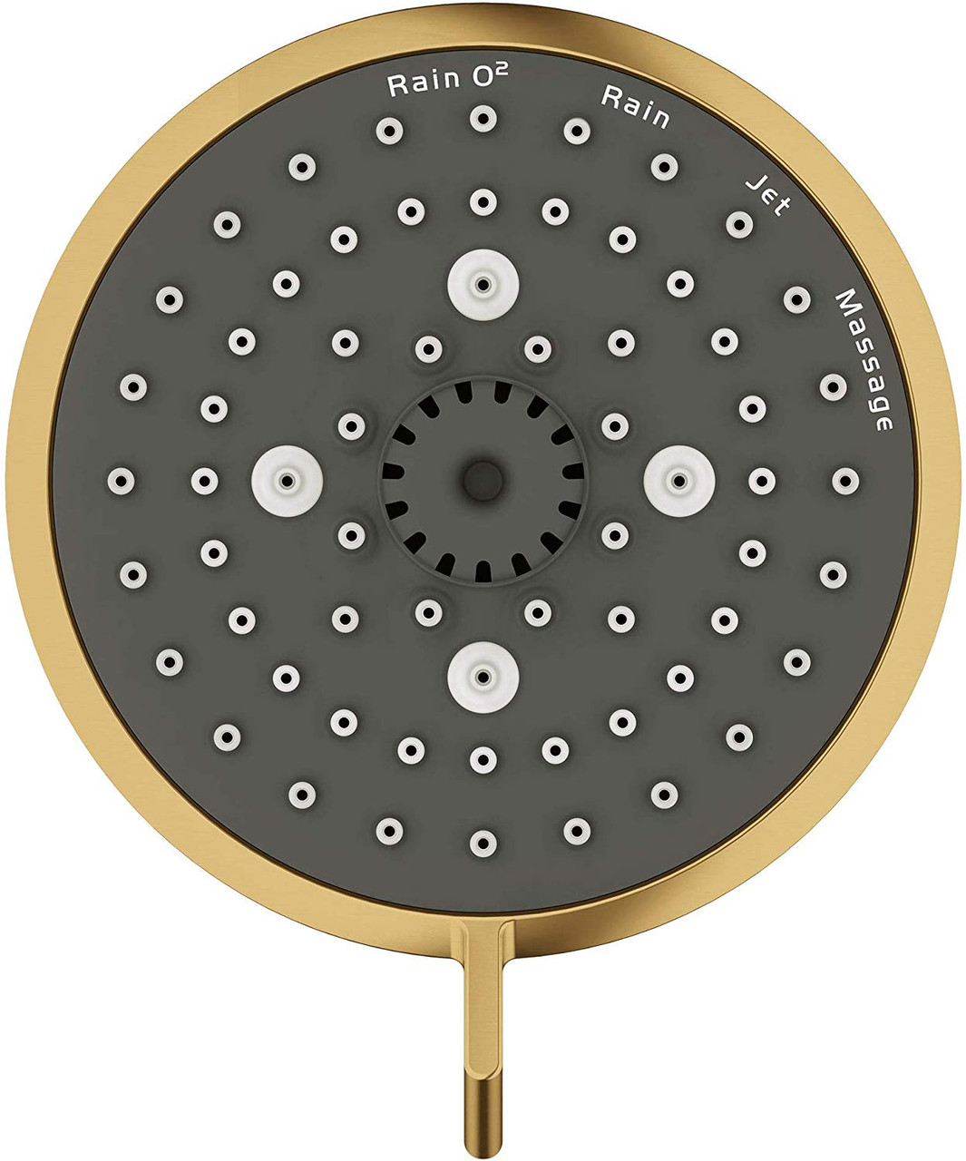 Grohe 26043GN1 New Tempesta Cosmopolitan 100 4 Spray Shower Head in Brushed Cool Sunrise Finish Grohe 26043GN1 New Tempesta Cosmopolitan 100 4 Spray Shower Head in Brushed Cool Sunrise Finish