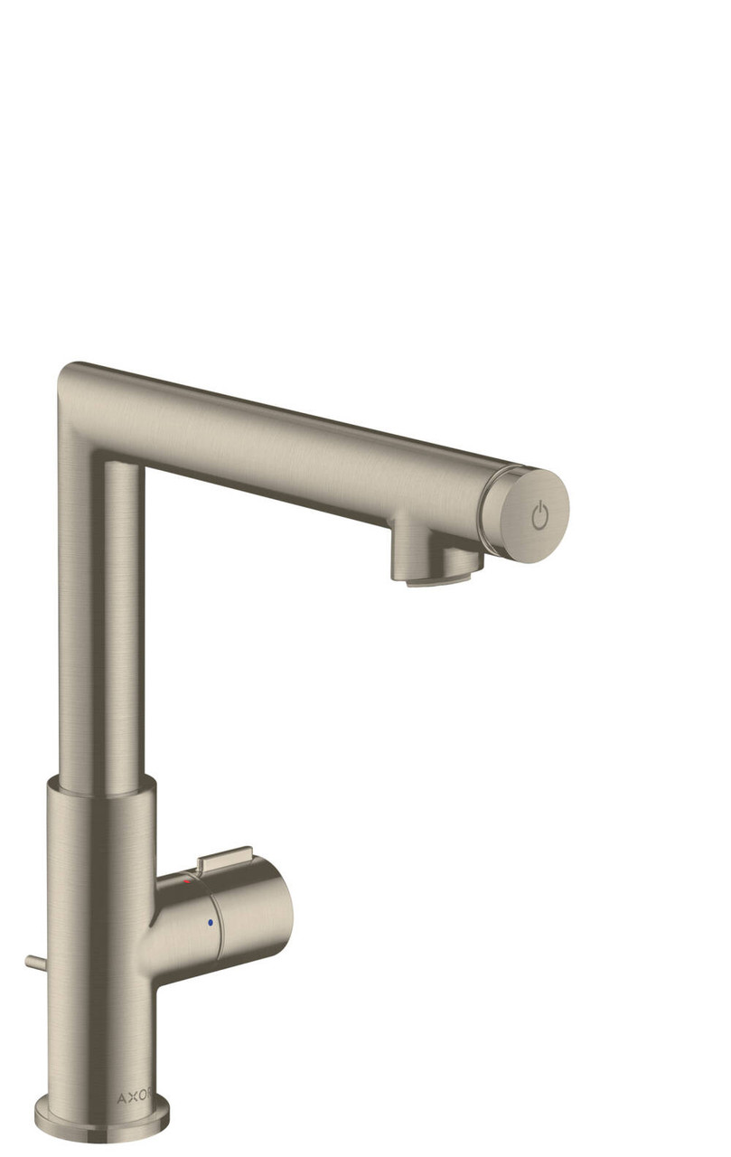 Single-Hole Faucet 220 in Brushed Nickel