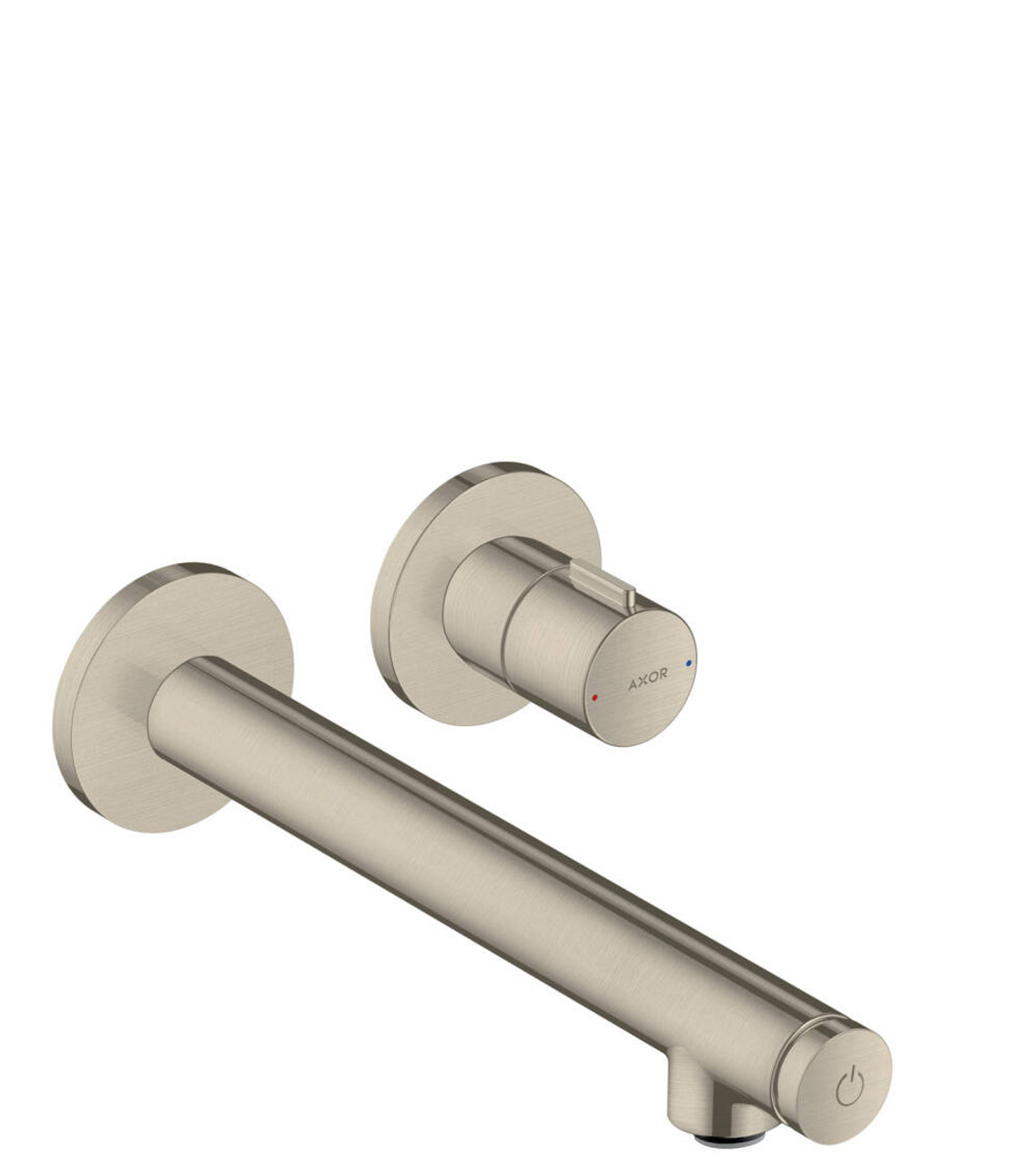 Wall-Mounted Faucet Trim Select in Brushed Nickel