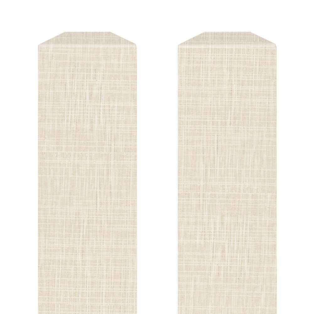 Inside Corner Trim Pair - 72 inch x 2, Cameo