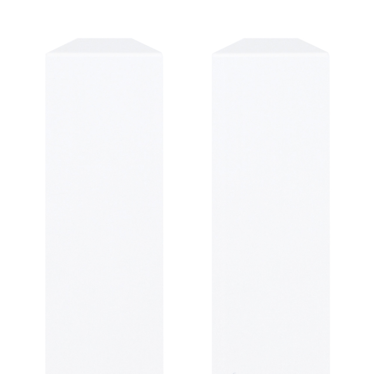 Transolid FIM962-21 Inside Corner Trim Pair - 96 inch x 2, White