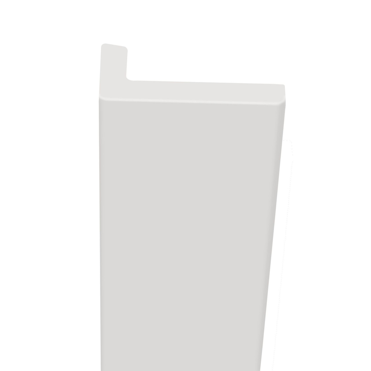 OTTK962-39 Expressions 1-in x 2-in x 96-in Over-Tile Trim, Grey