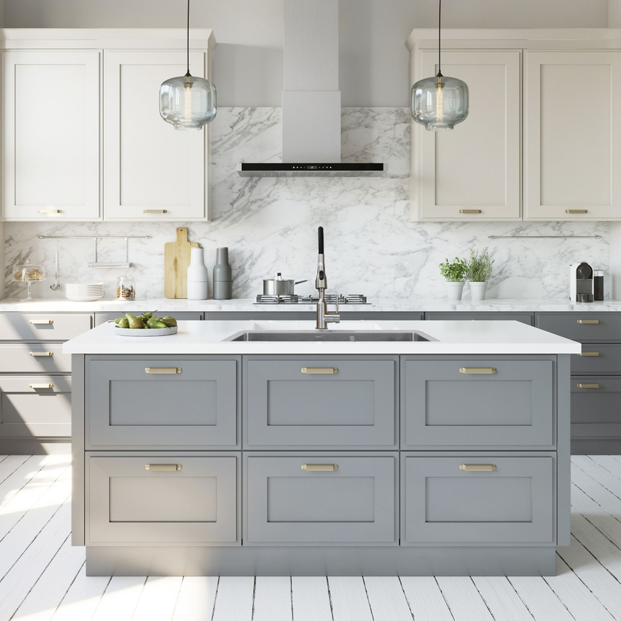 Diamond Sink Kit with 60/40 Double Bowls, Micro Dual Mount Installation, 4 Pre-Drilled Holes, Magnetic Accessories Kit, and Drain Kit