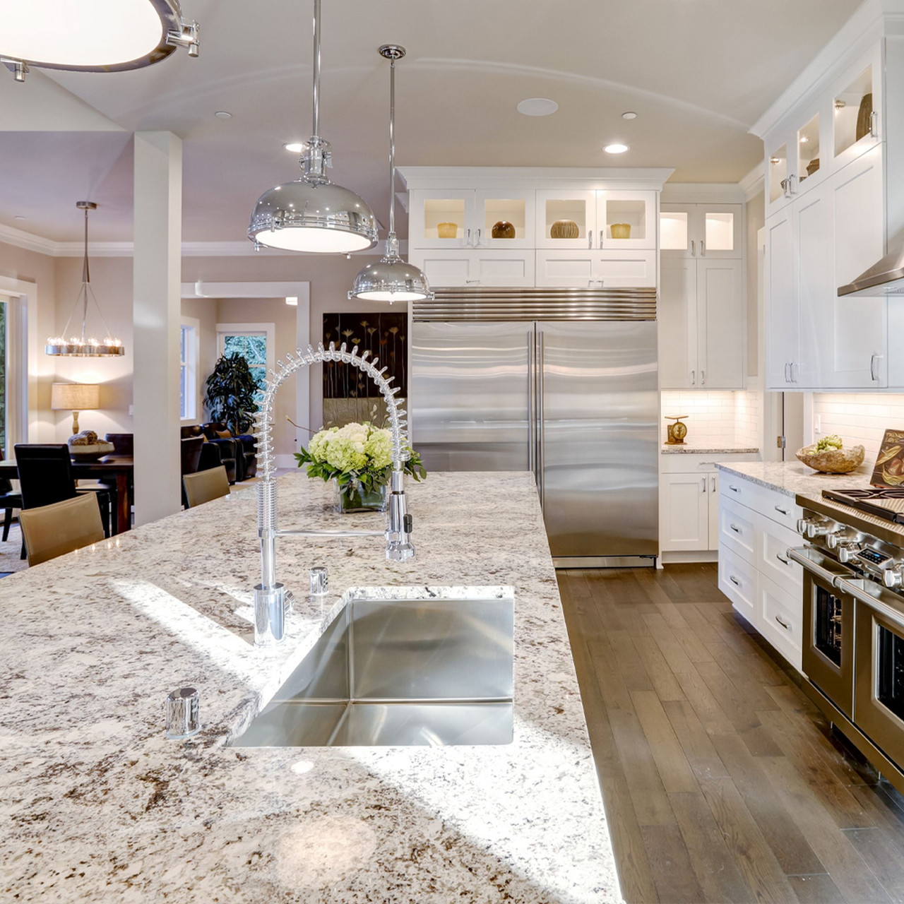 Diamond Titan Sink Kit with Super Single Bowl, Undermount Installation, Magnetic Accessories Kit, and Drain Kit