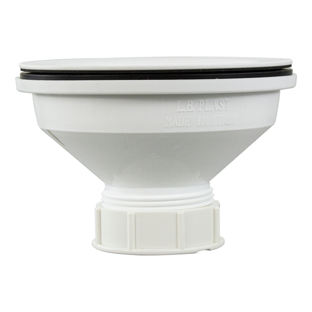 2410-01 3.5-in Plastic Strainer in White
