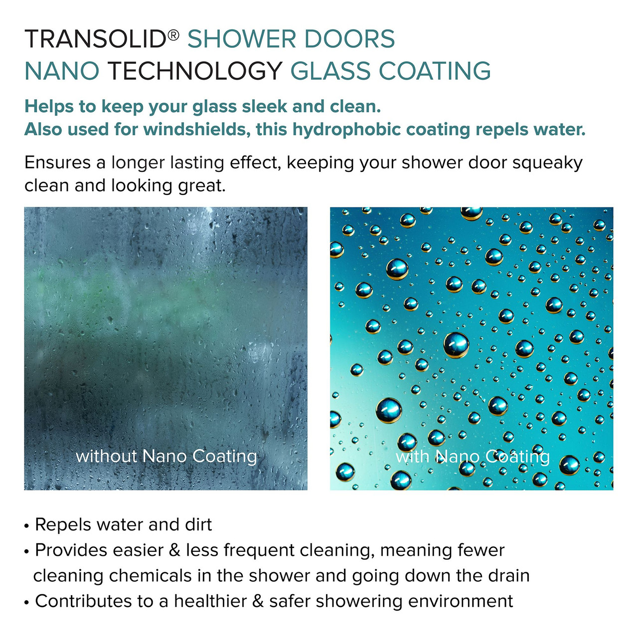 Frameless Bypass Shower Door Featuring EXCLUSIVE TruMotion Technology in a Champagne Bronze Finish with a Smooth Low Iron Ultra Clear Glass Texture and Barrington Knurled Handles 60-in W x 80-in H
