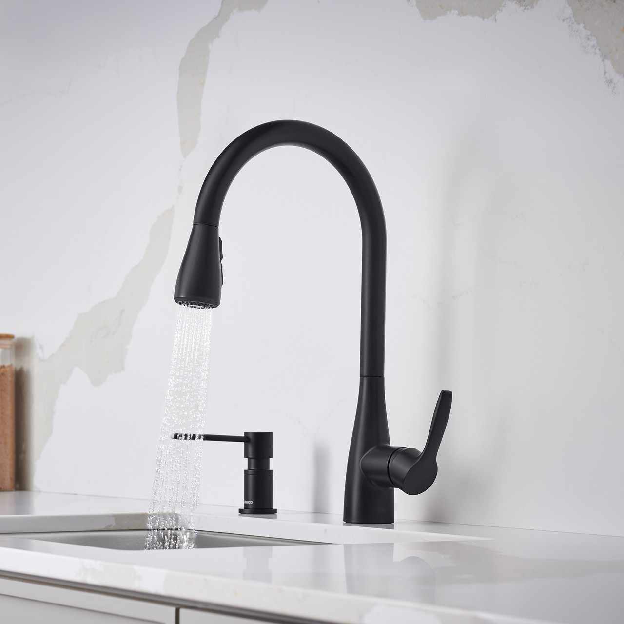 443028 Atura Pull-Down Bar Faucet 1.5 GPM in Matte Black 443028 Atura Pull-Down Bar Faucet 1.5 GPM in Matte Black