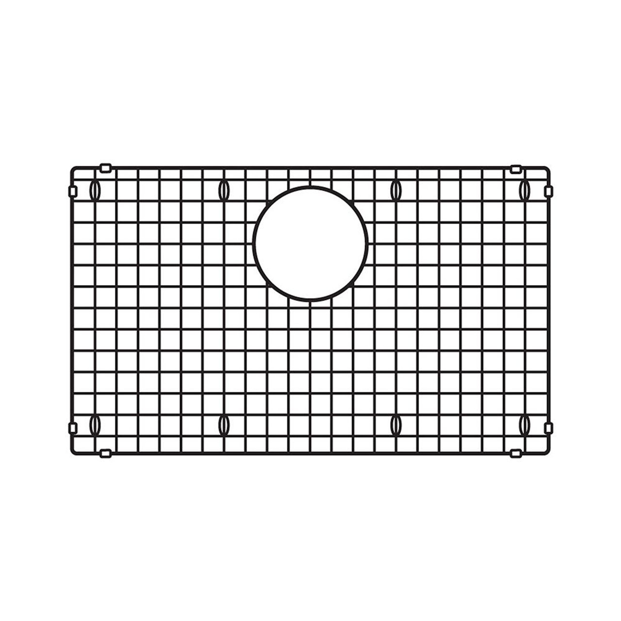 Blanco KA-442930 Precis 27" Single Bowl Sink Kit in Coal Black