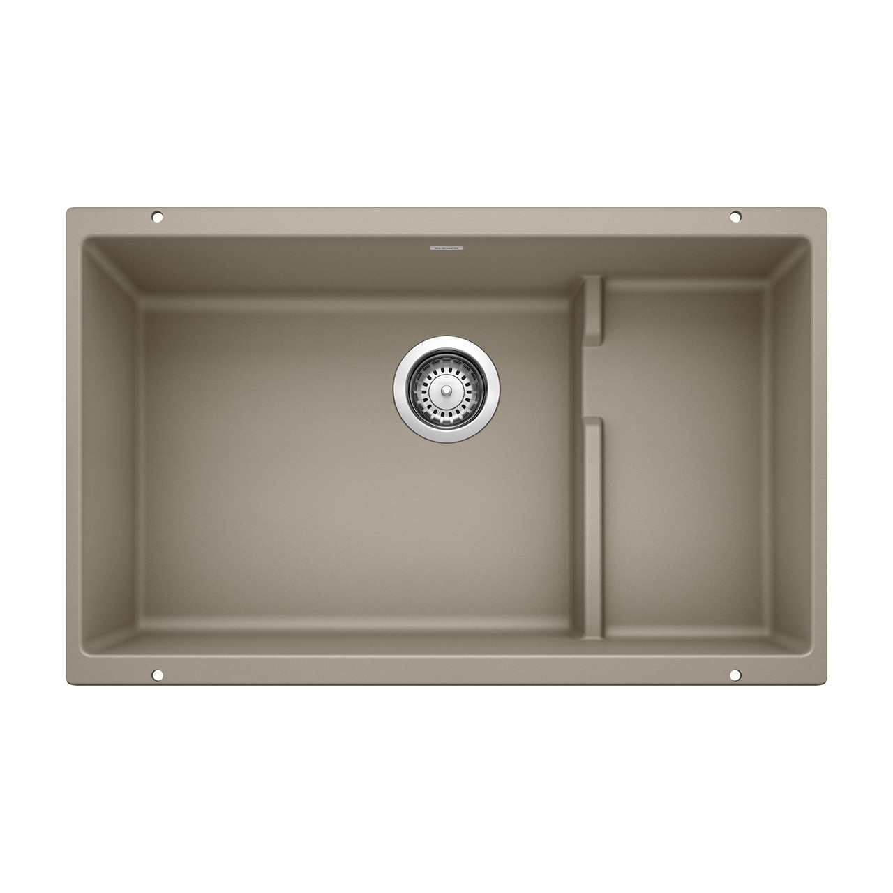 Blanco KA-519456 Precis Cascade Super Single Sink Kit in Truffle