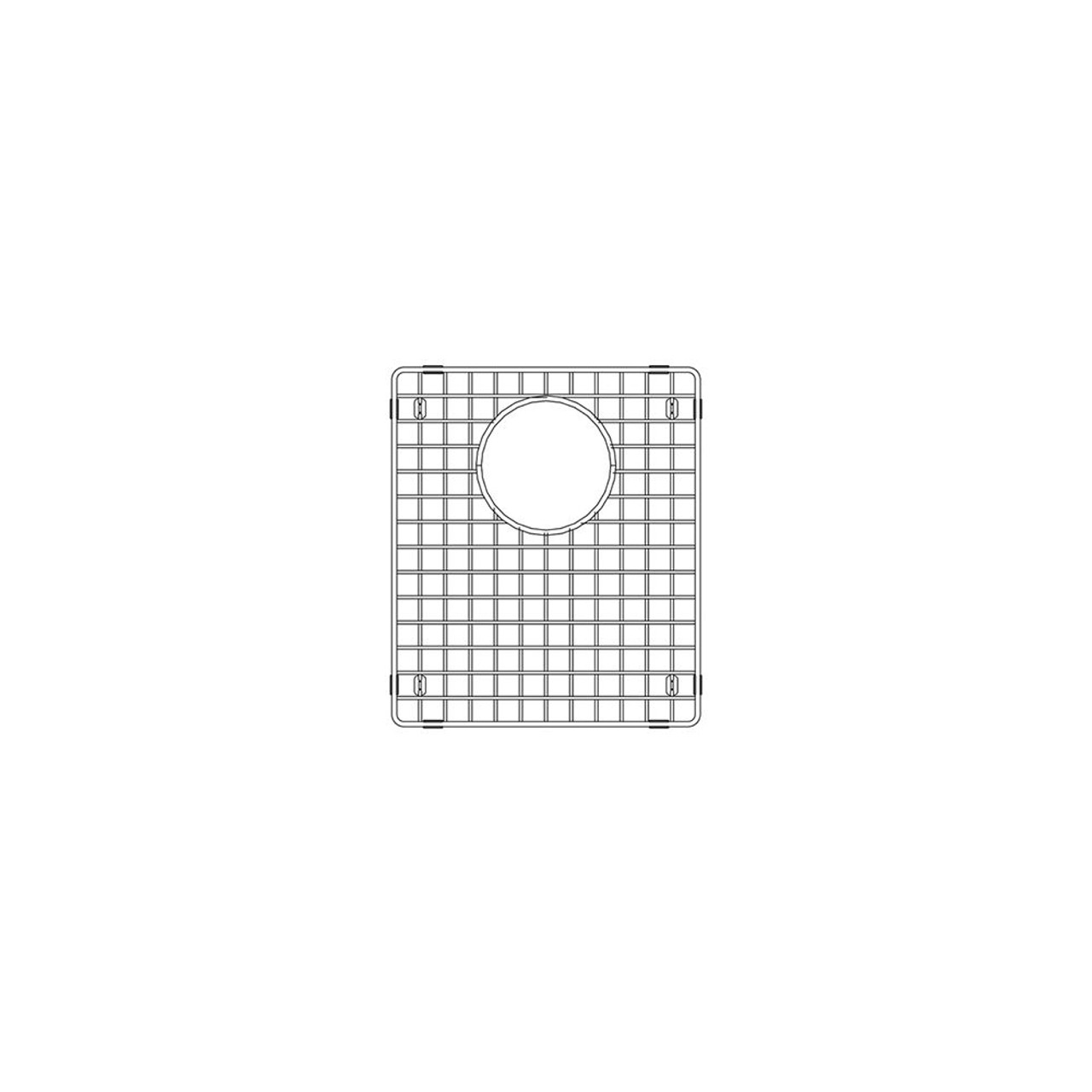 Blanco KA-516320 Precis Equal Double Bowl Sink Kit in White