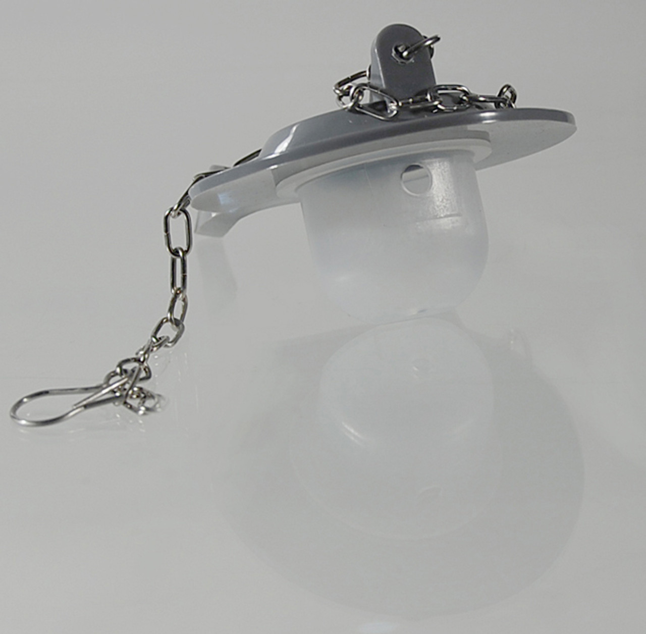 2-in PVC Flapper with Clear Cone (31 + 4 Links) for Toilet Tanks