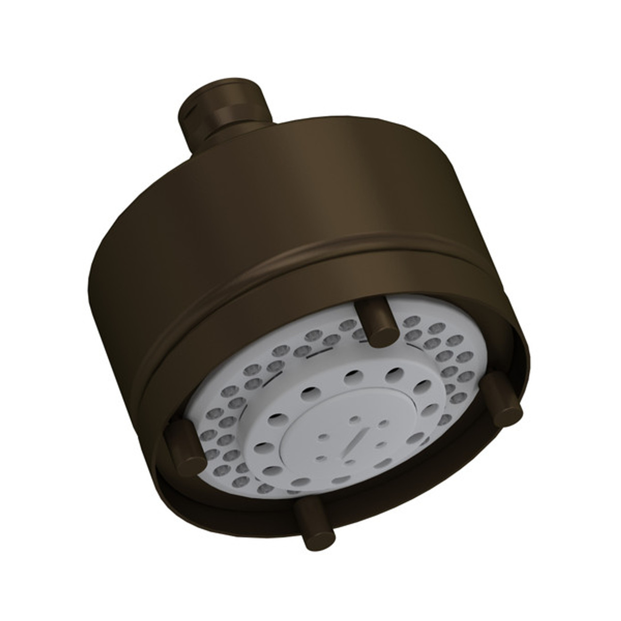 Rohl 1080/8TCB 4-in 5-Function Showerhead, Tuscan Brass
