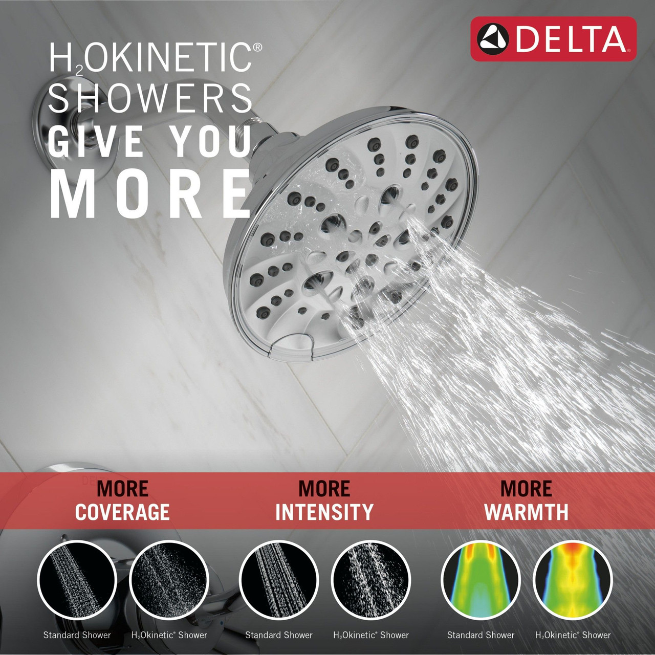 Delta T17233 Kayra Monitor 17 Series Shower Trim, Chrome